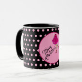 Mug Noël Glam Rose (Devant gauche)