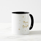 Mug Noël Gold Star (Devant droit)