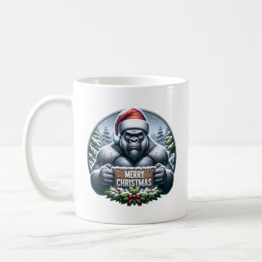 Mug Noël Gorilla (Gauche)