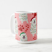 Mug Noël Grandes Pyrénées (Devant gauche)