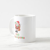 Mug Noël grec Père Noël de Kala Christougenna (Devant gauche)