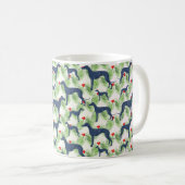 Mug Noël Greyhounds (Devant droit)