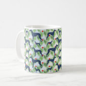 Mug Noël Greyhounds (Devant gauche)