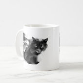 Mug Noël gris Kitty I (Devant gauche)