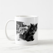 Mug Noël gris Kitty I (Gauche)