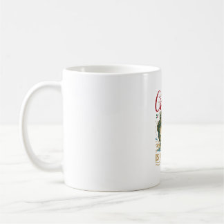 Mug Noël Gros Poisson Bass Santa Bateau Pêche