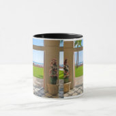 Mug Noël hawaïen royal d'hôtel (Centre)