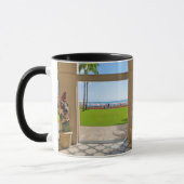 Mug Noël hawaïen royal d'hôtel (Gauche)