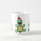 Mug Noël heureux de tortue (Centre)
