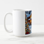 Mug Noël/Hiver Deer Lodge (Gauche)