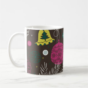 Mug Noël hiver : Motif saisonnier.