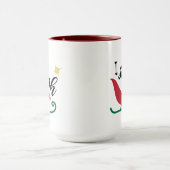 Mug Noël I Sleigh, Drôle cadeau de Noël (Centre)
