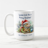 Mug Noël Iguana (Gauche)