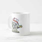 Mug Noël informatique (Devant gauche)