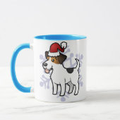 Mug Noël Jack Russell Terrier (Gauche)