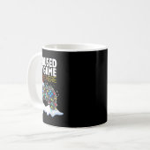 Mug Noël J'Ai Suspendu Mon Jeu Pour Être Ici Amusant G (Devant gauche)