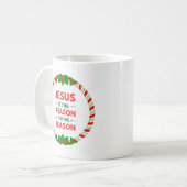 Mug Noël Jésus est la raison de la saison (Devant gauche)