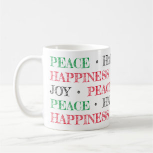 Mug Noël Joie Paix Bonheur