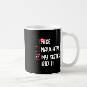 Mug Noël Jolie Soeur Fille L'A Fait Noël Famille B