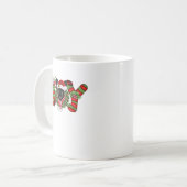 Mug Noël Joy Nain Stocking Black French Bulldog (Devant gauche)