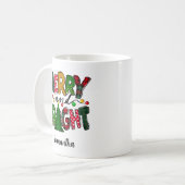 Mug Noël Joyeux et Fêtes Lumineuses (Devant gauche)