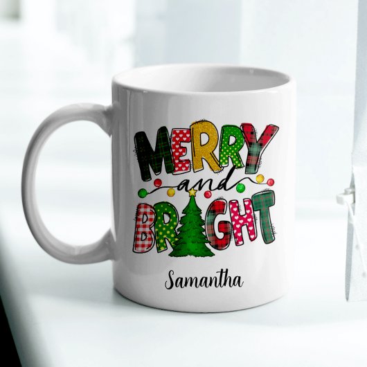 Mug Noël Joyeux et Fêtes Lumineuses