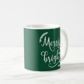 Mug Noël joyeux et lumineux (Devant droit)