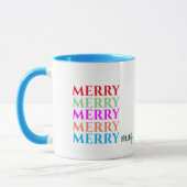 Mug Noël Joyeux Joyeux Joyeux Joyeux Joyeux Joyeux Joy (Gauche)