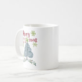 Mug Noël Joyeux Knitmas Arbre à Fils de Fils de Fer et (Devant gauche)