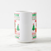 Mug Noël Joyeux Noël Pour Singe Cadeau (Centre)