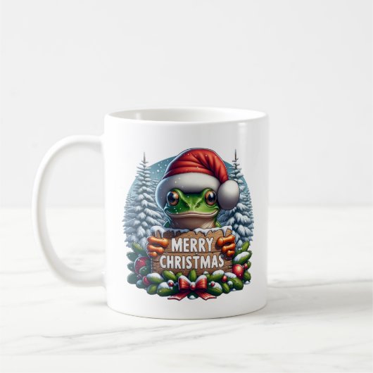 Mug Noël Kikker (Gauche)