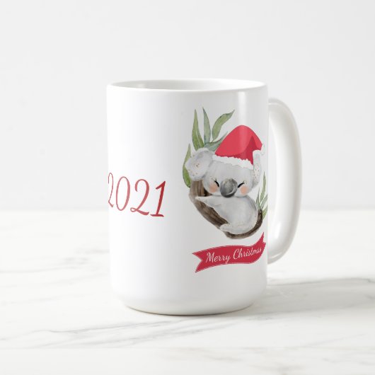 Mug Noël Koala  (Devant droit)