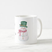 Mug Noël Laissez Tomber La Neige (Devant droit)