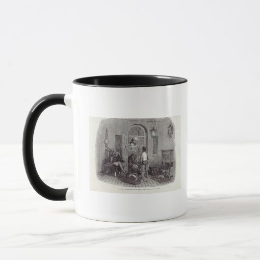 Mug Noël : "Les compliments de la saison " (Gauche)