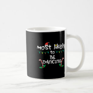 Mug Noël Les plus probables Danser Noël Famille de Noë