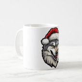 Mug Noël Loup (Devant gauche)