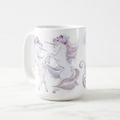 Mug Noël - Magie de Noël - Unicornes (Devant gauche)