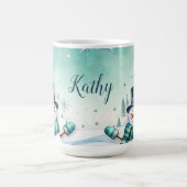 Mug Noël : Manches de neige en turc (Centre)