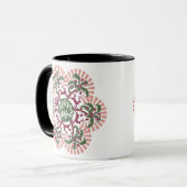 MUG NOËL MANDALA (Devant gauche)