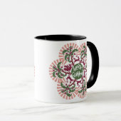MUG NOËL MANDALA (Devant droit)