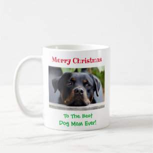 Mug Noël Meilleur chien Maman Jour animal de compagnie