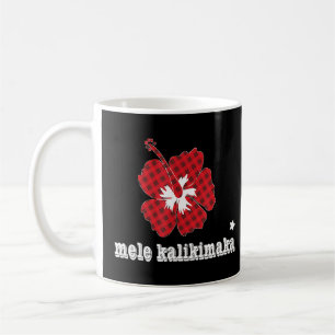 Mug Noël Mele Kalikimaka Hibiscus Hawaii