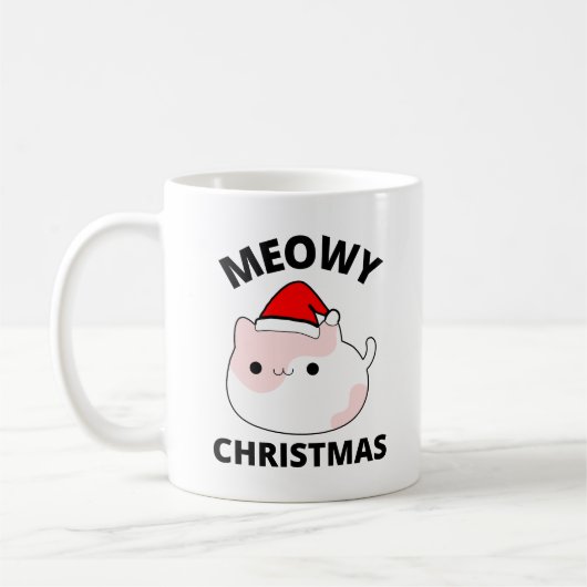 Mug Noël Meowy (Gauche)