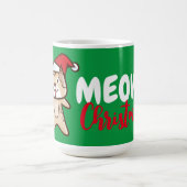 Mug Noël Meowy personnalisable (Centre)