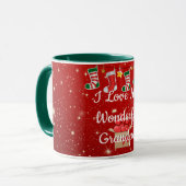 Mug Noël merveilleux grand-père (Devant gauche)