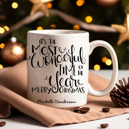 Mug Noël Merveilleux temps de l'année