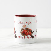 Mug Noël mignonne Père Noël Drôle Jolly (Centre)