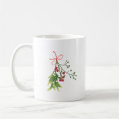 Mug Noël Mistletoe Holly Berries (Gauche)