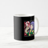 Mug Noël moche Otaku Ahegao Ecchi Etchi Lewd Henta (Devant droit)