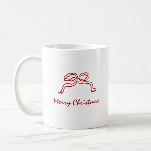 Mug Noël moderne (Gauche)